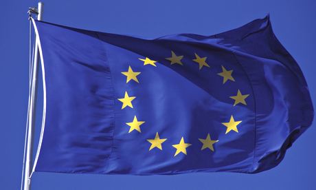 EU flag.
