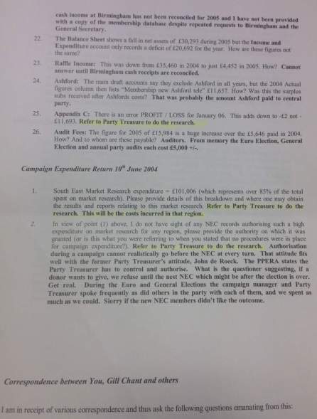 SUCHORZEWSKI, FINANCIAL QUESTIONS P03