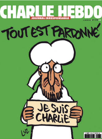 CHARLIE HEBDO Cover 13-Jan-2015